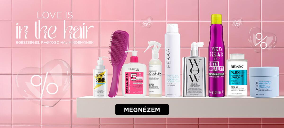 Hajápolás akció, Olaplex, Color WoW, Revox Plex, Tigi, Fekkai...