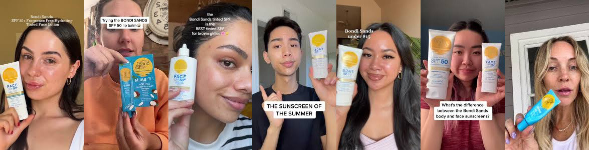 Bondi Sands fényvédők spf50+ illatanyagmentes fényvédők