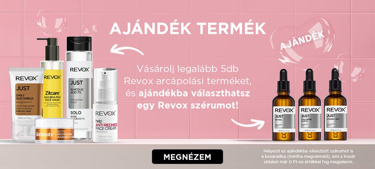 Revox arcápolás akció